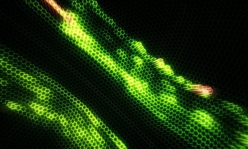 Обои графика, сетка, черный фон, зеленая, 3д, graphics, mesh, black background, green, 3d разрешение 1920x1080 Загрузить