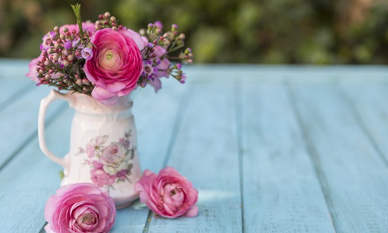 Обои цветы, букет, ваза, сцена,  цветы, с, весенние, пинк, tones, flowers, bouquet, vase, scene, with, spring, pink разрешение 5302x3535 Загрузить