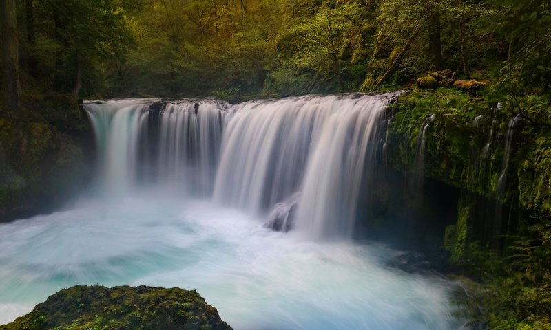 Обои берег, водопад, поток, shore, waterfall, stream разрешение 3840x2160 Загрузить