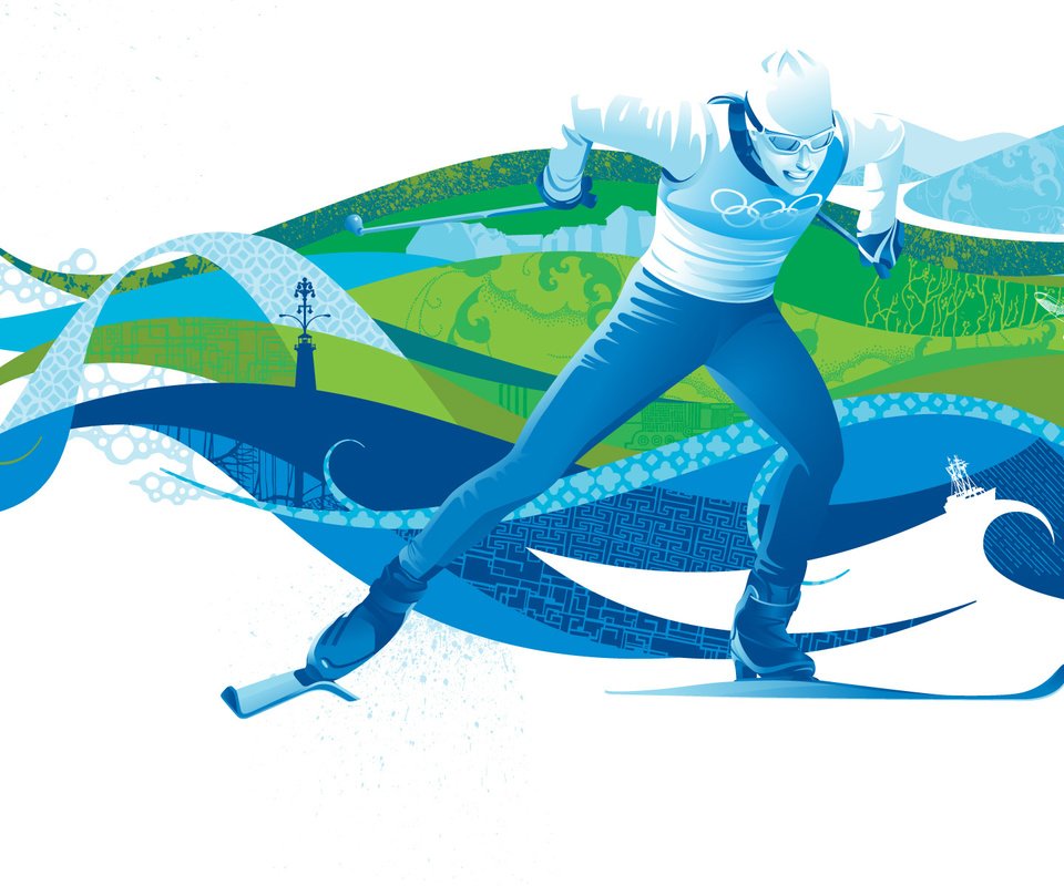 Обои ванкувер, олимпиада, лыжи, vancouver, olympics, ski разрешение 1920x1200 Загрузить