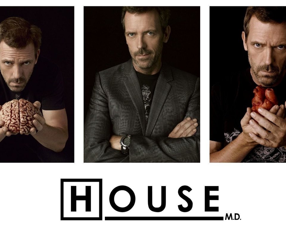 Обои house m.d., доктор хаус, dr. house разрешение 1920x1200 Загрузить