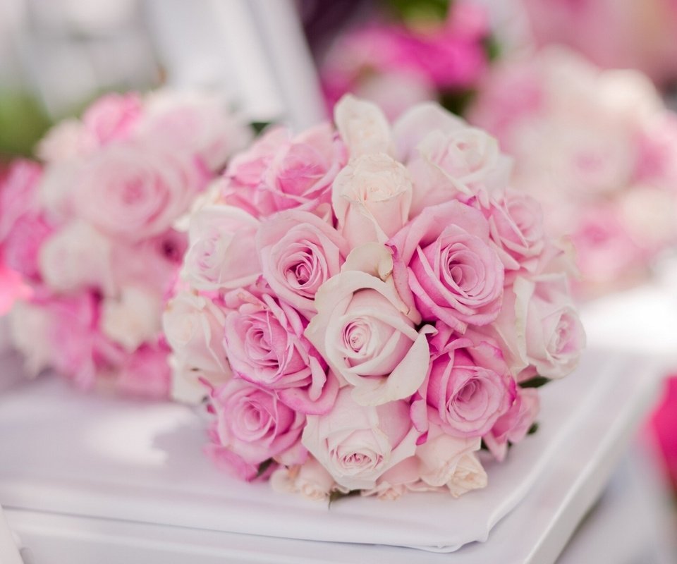 Обои бутоны, розы, букет, свадебный букет, buds, roses, bouquet, wedding bouquet разрешение 1920x1200 Загрузить