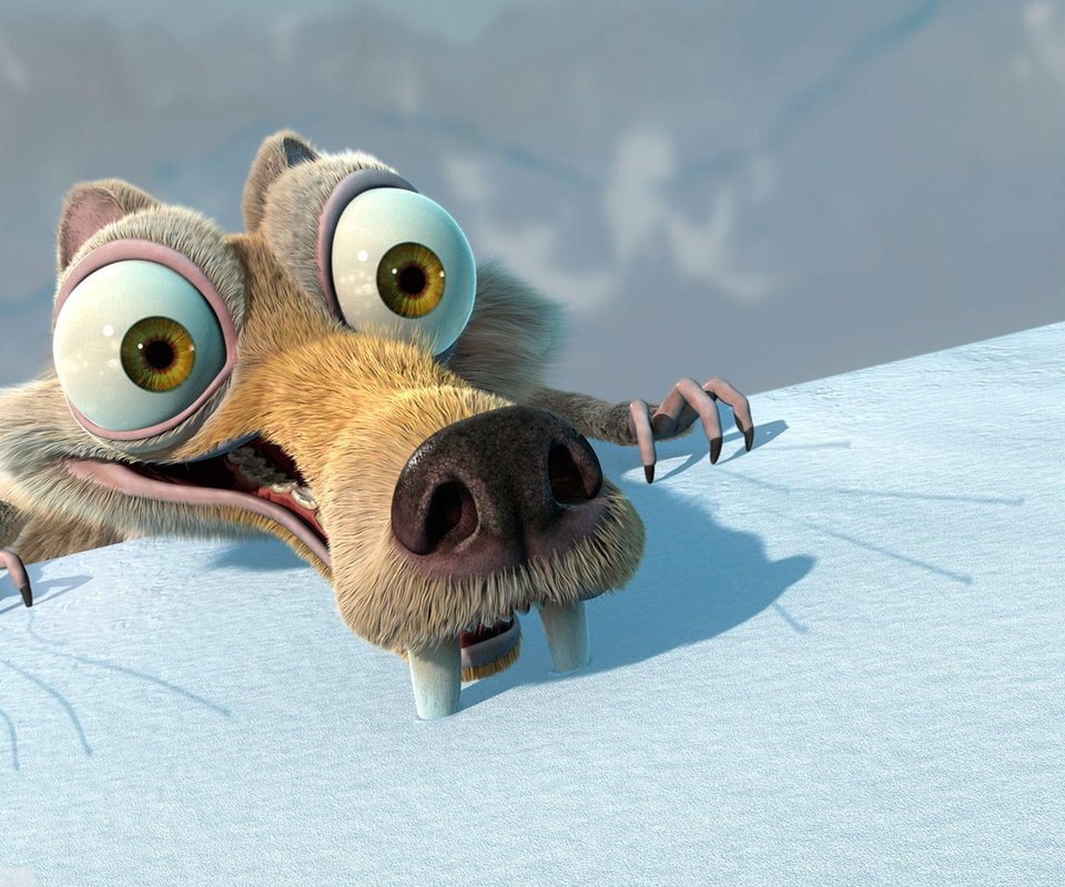 Обои ледниковый период, белка, скрэт, ice age, protein, scrat разрешение 1920x1080 Загрузить