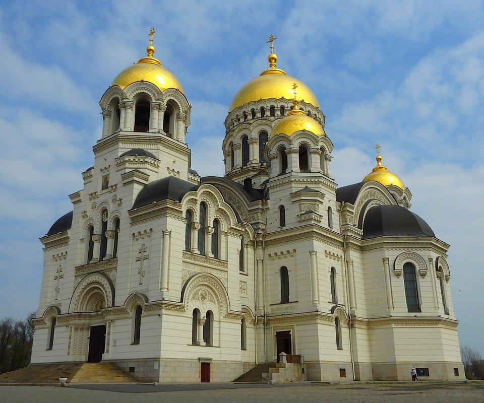 Обои храм, новочеркасск, вознесенский собор, temple, novocherkassk, ascension cathedral разрешение 2560x1600 Загрузить