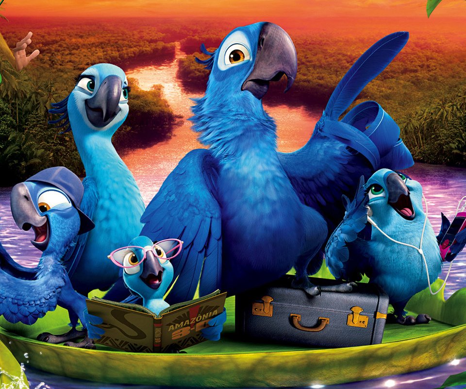 Обои мультфильм, рио 2, cartoon, rio 2 разрешение 1920x1200 Загрузить