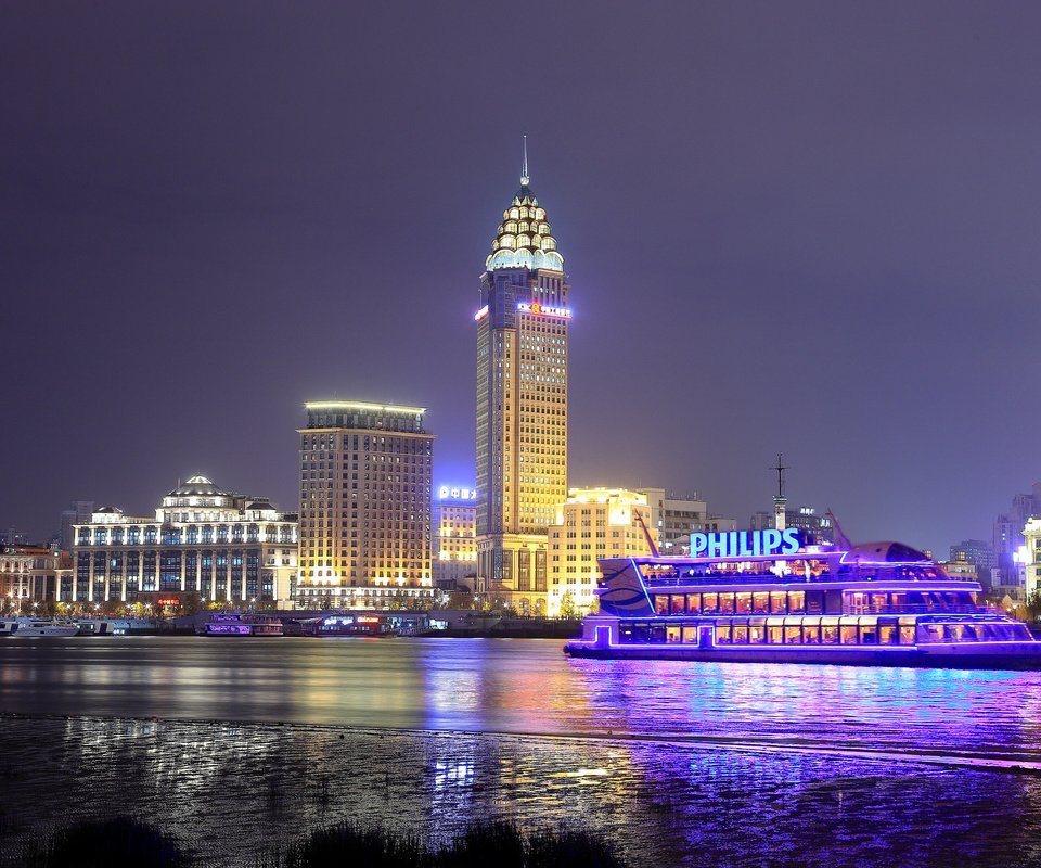 Обои небоскребы, шанхай, мегаполис, китай, skyscrapers, shanghai, megapolis, china разрешение 2048x1365 Загрузить