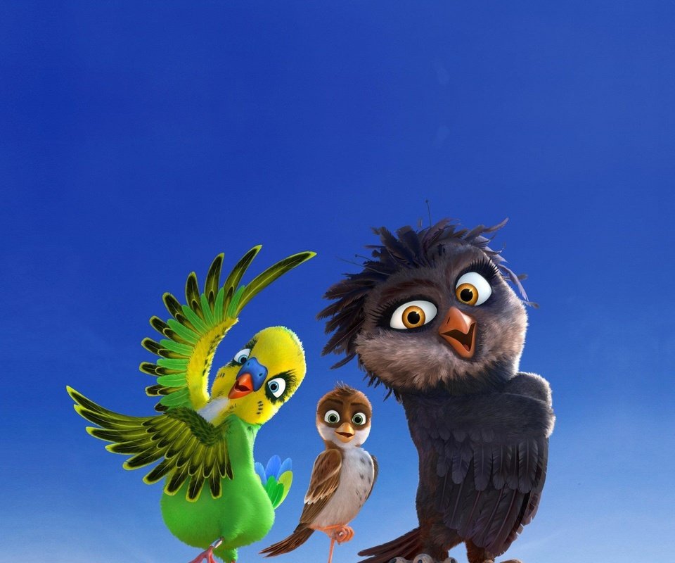 Обои мультфильм, трио в перьях, richard the stork, cartoon, a trio of feathers разрешение 2560x1600 Загрузить