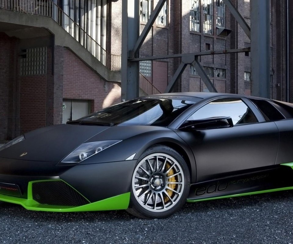 Обои зелёный, авто, чёрно, ламборгини, суперкар, miura матовый, green, auto, black, lamborghini, supercar, miura matte разрешение 1920x1080 Загрузить