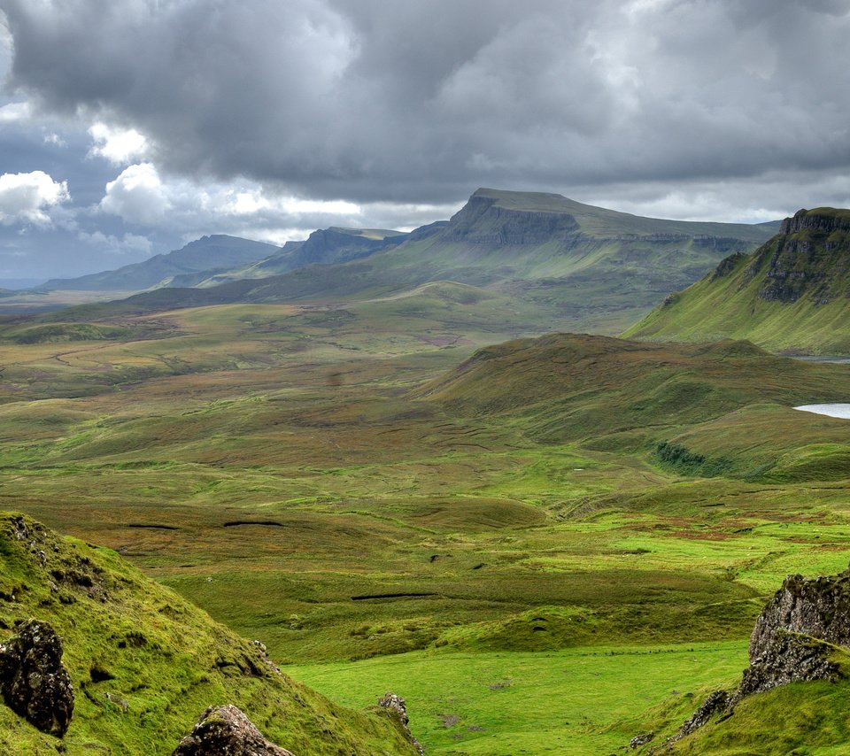 Обои горы, шотландия, луга, mountains, scotland, meadows разрешение 3762x2406 Загрузить