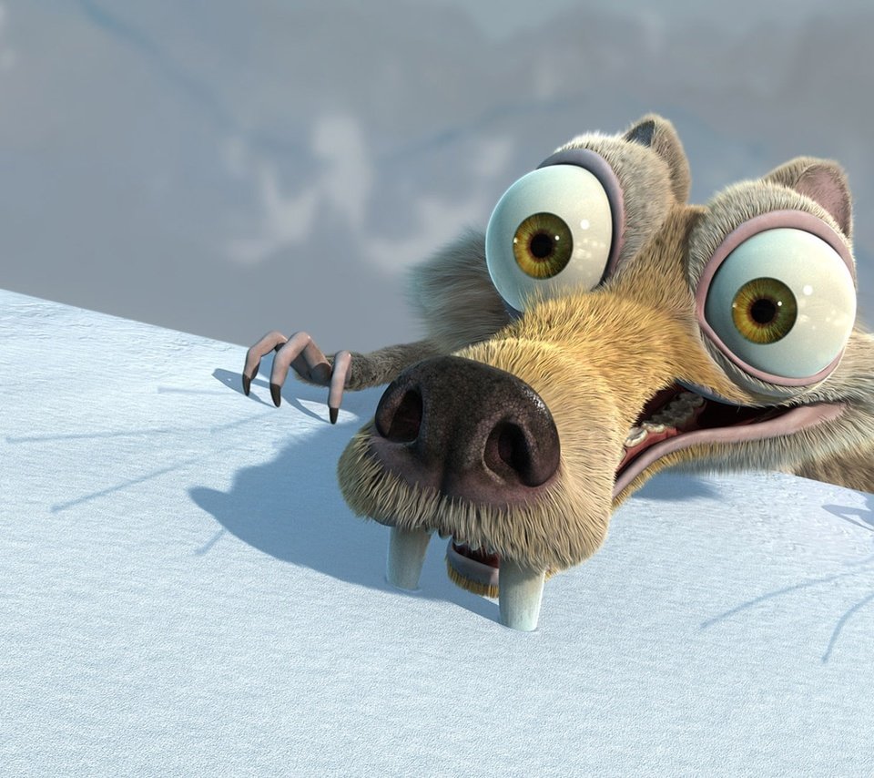 Обои ледниковый период, белка, ice age, protein разрешение 1920x1080 Загрузить