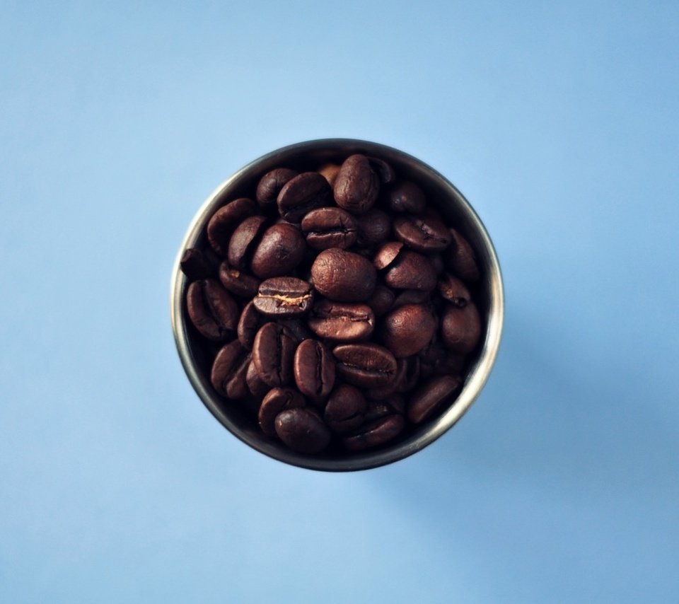 Обои фон, синий, зерна, кофе, минимализм, кофейные, background, blue, grain, coffee, minimalism разрешение 1920x1275 Загрузить