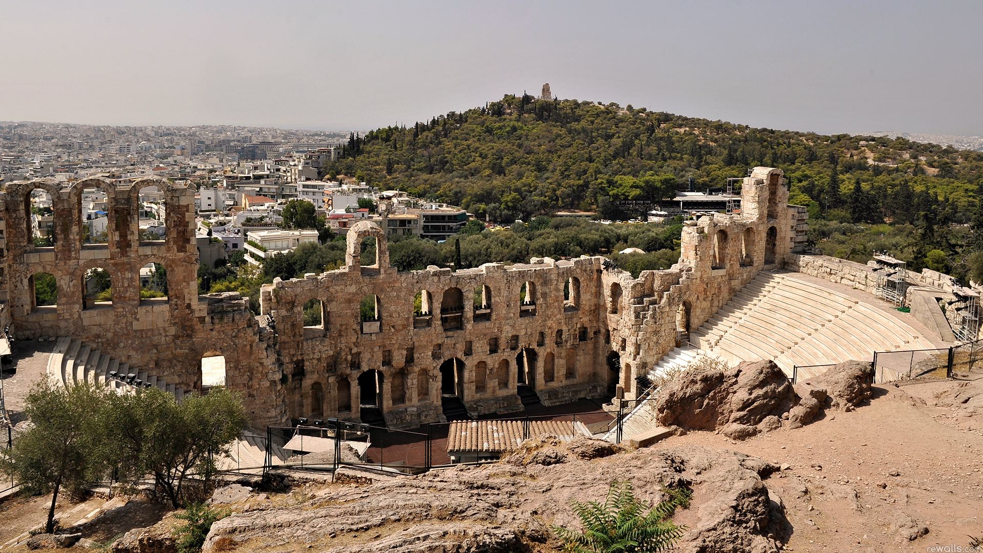 Обои лето, руины, раскопки, summer, ruins, excavations разрешение 1920x1080 Загрузить