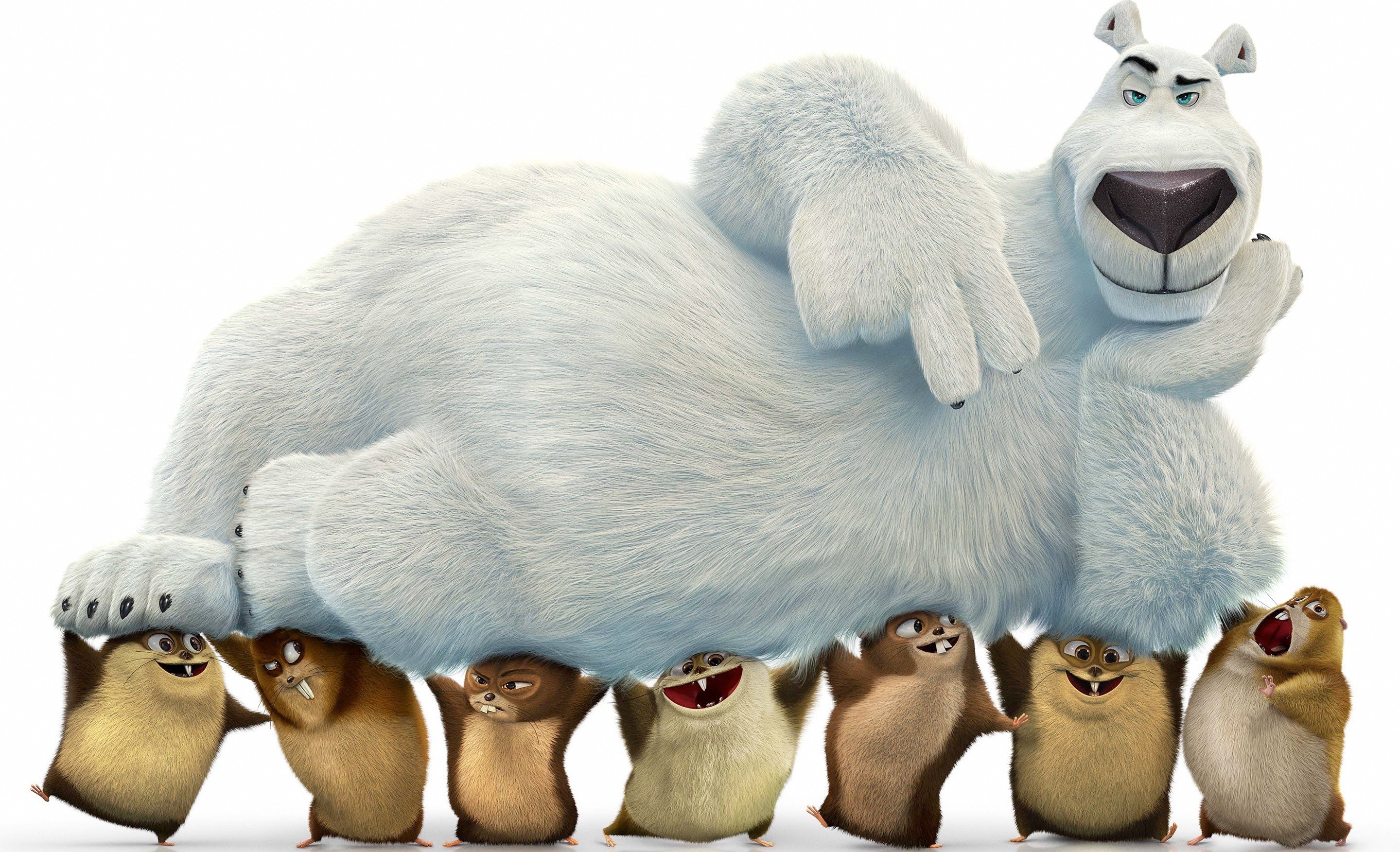 Обои медвед, anima, kuma, animated movie animated film, norm of the north, norm, bear разрешение 2880x1753 Загрузить