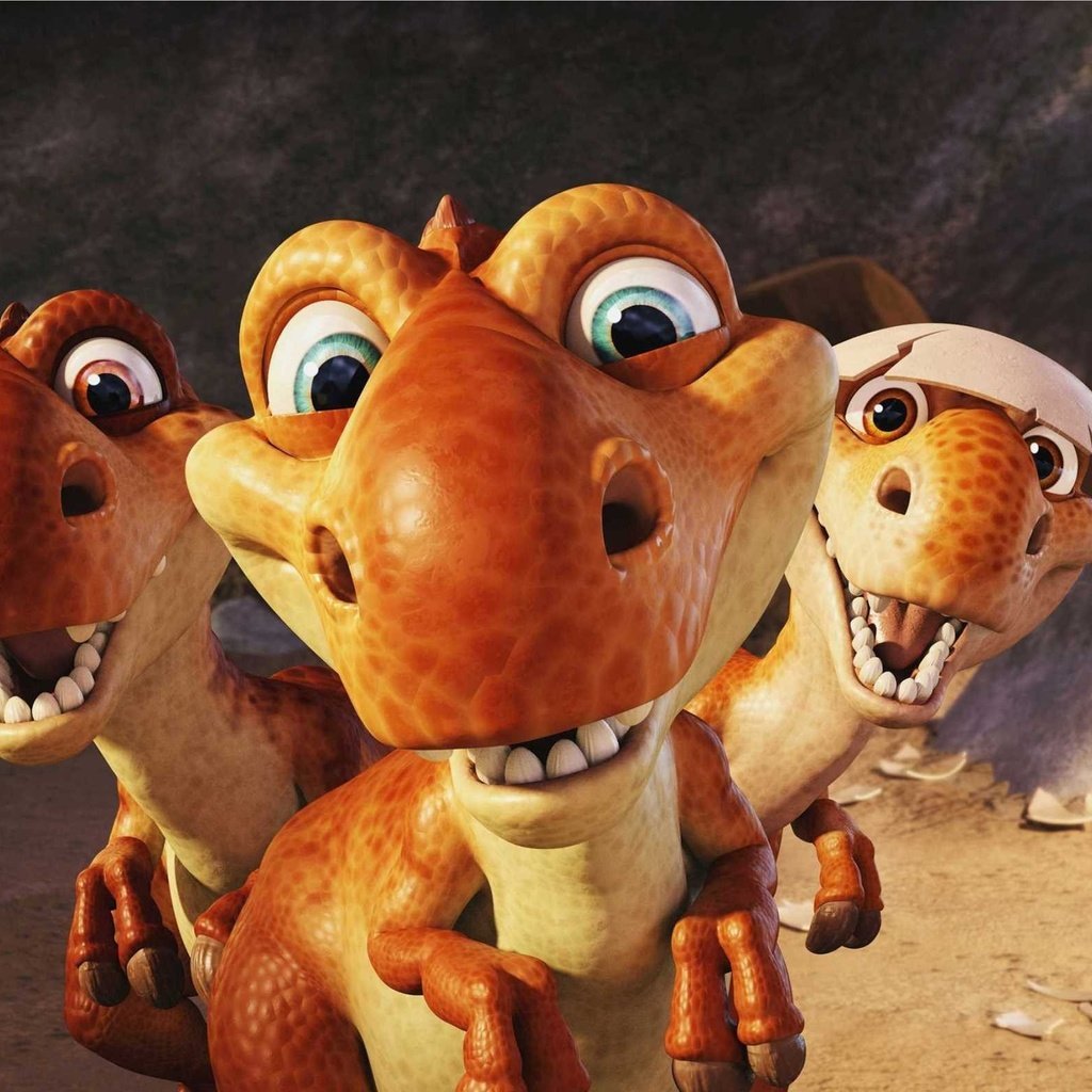 Обои мультфильм, ледниковый период, динозавры, cartoon, ice age, dinosaurs разрешение 2819x1581 Загрузить