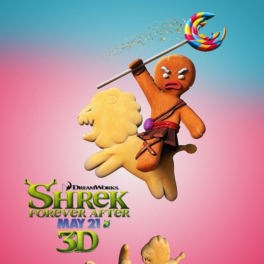 Обои шрек, печенька, shrek, cookie разрешение 1920x1080 Загрузить