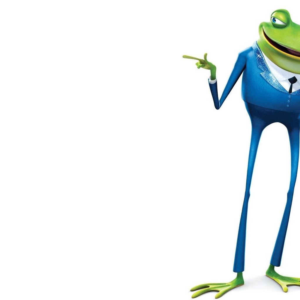 Обои лягушка, белый фон, галстук, жест, синий костюм, frog, white background, tie, gesture, blue suit разрешение 1920x1080 Загрузить