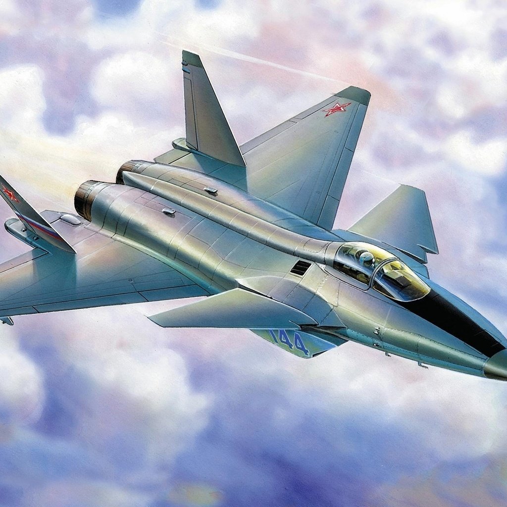 Обои миг 1.44, истребитель пятого поколения, mig 1.44, the fifth generation fighter разрешение 2560x1440 Загрузить