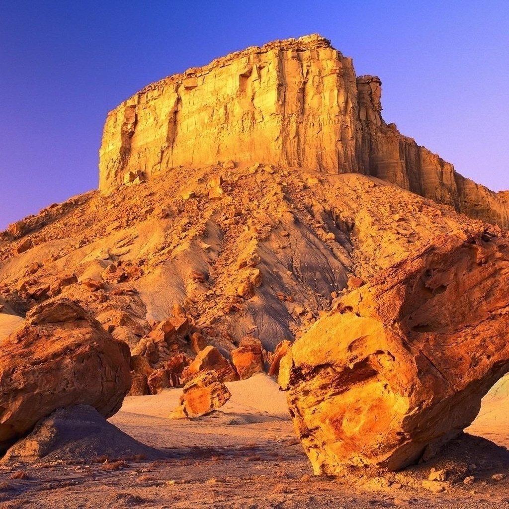 Обои скалы, пустыня, скал, : desert, wind erosion, rocks, desert разрешение 1920x1080 Загрузить