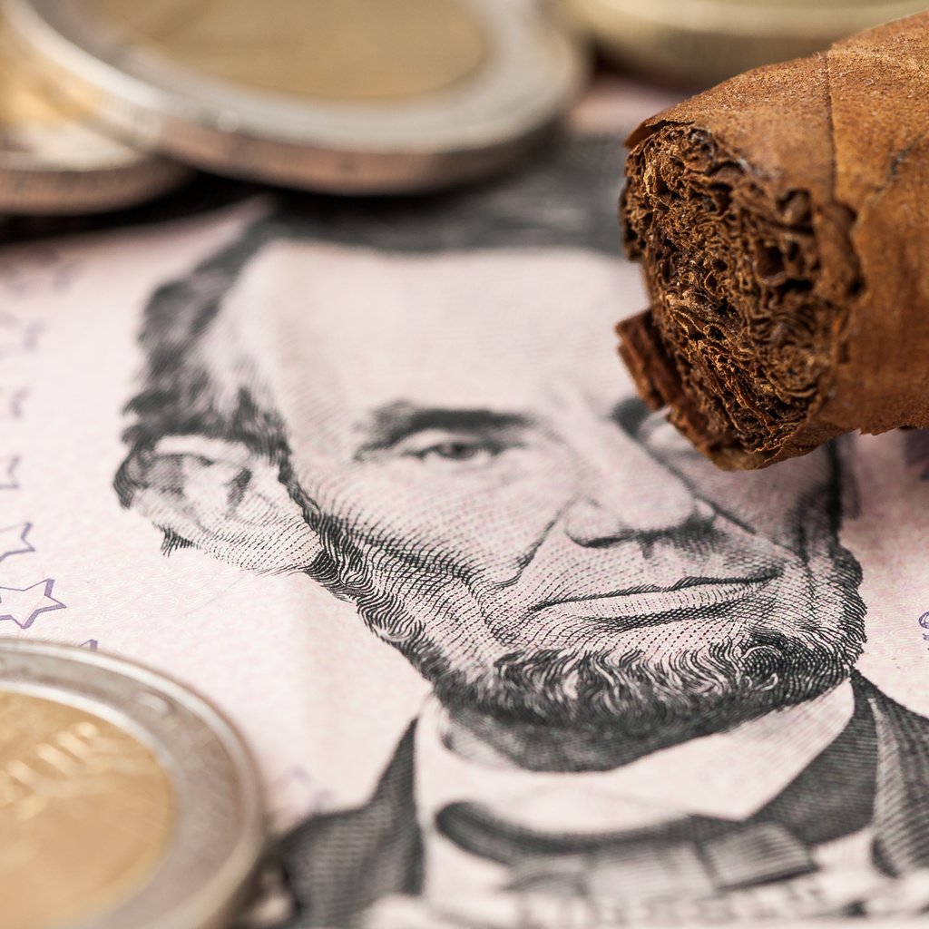 Обои деньги, монеты, доллар, сигара, банкнота, cuban cigar, weltreisendertj, money, coins, dollar, cigar, bill разрешение 4288x2848 Загрузить