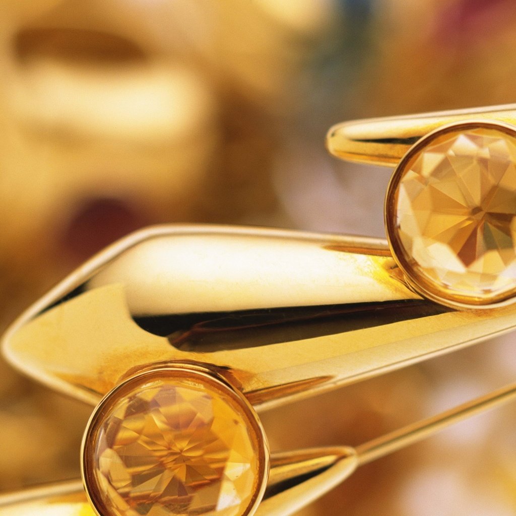 Обои золото, украшение, сёрьги, сережки, ювелирные украшения, цитрин, gold, decoration, earrings, jewelry разрешение 1920x1080 Загрузить