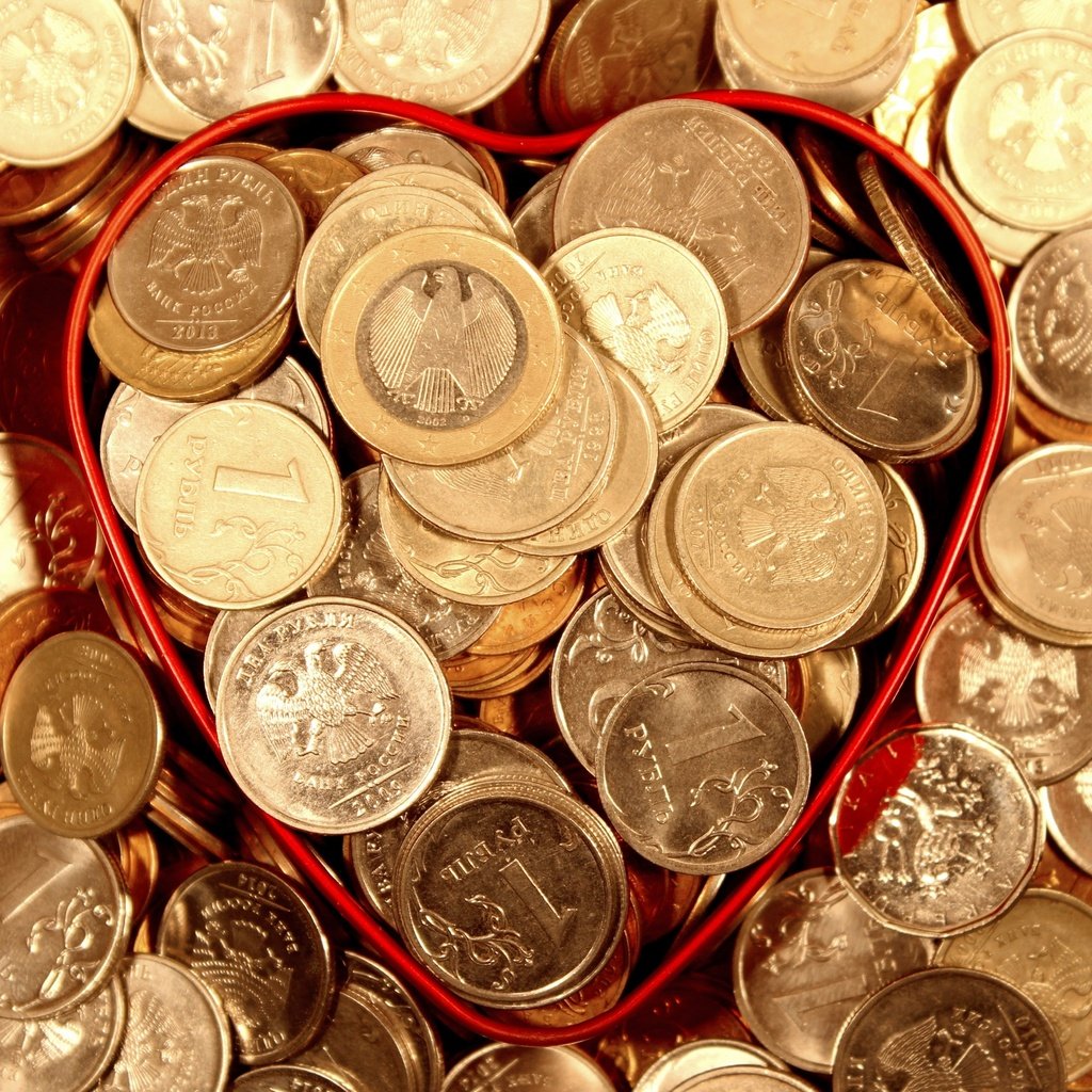 Обои металл, деньги, монеты, рубли, metal, money, coins, rubles разрешение 4561x3366 Загрузить