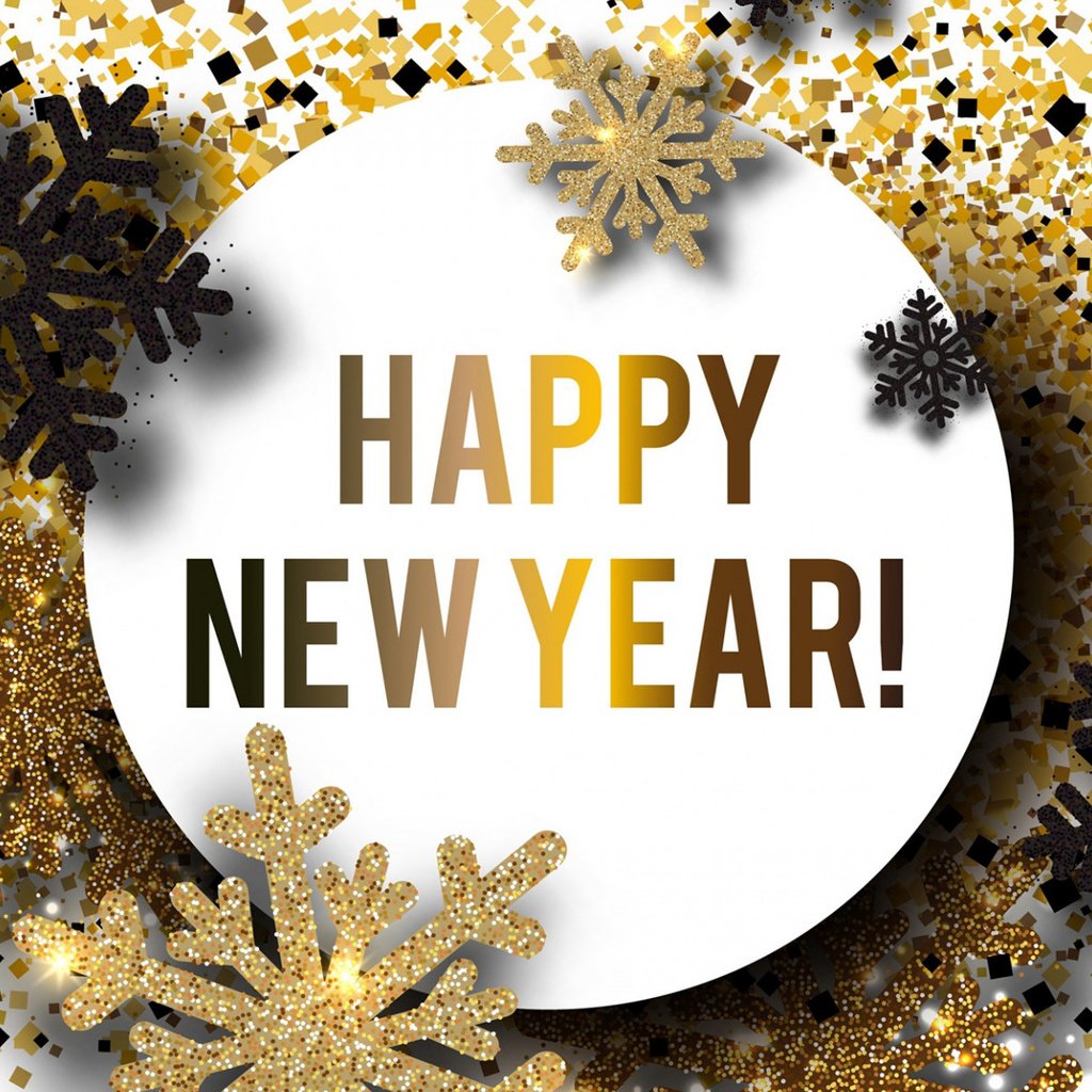 Обои новый год, снежинки, золотые, довольная, new year, snowflakes, gold, happy разрешение 2112x1188 Загрузить