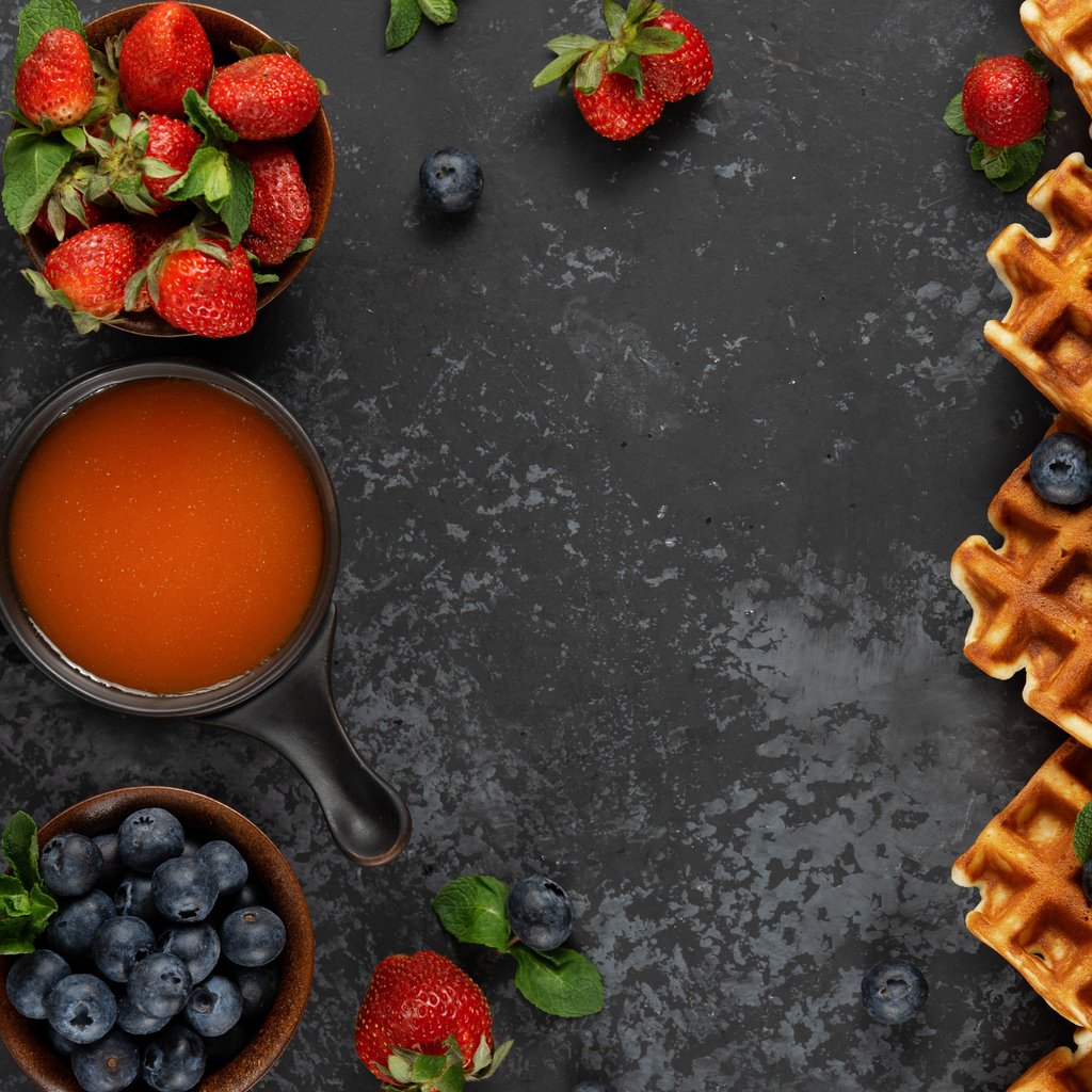 Обои вафли, waffles разрешение 6000x4000 Загрузить