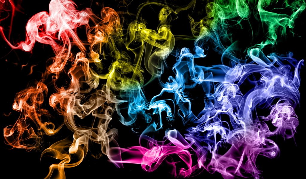 Обои дым, разноцветный, кольца, smoke, colorful, ring разрешение 1920x1200 Загрузить