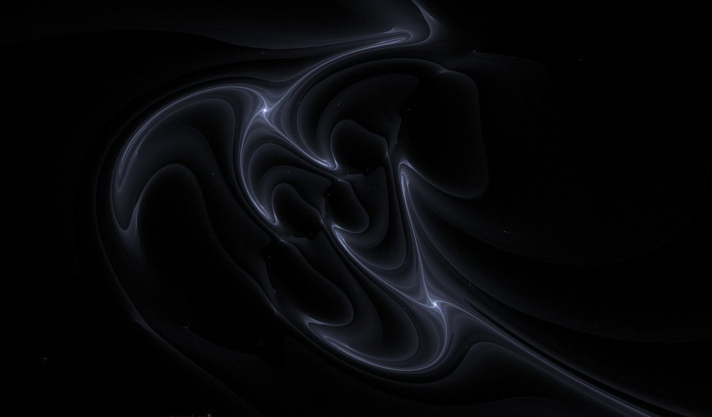 Обои абстракция, дым, черный фон, abstraction, smoke, black background разрешение 2560x1600 Загрузить