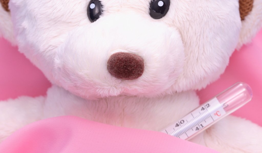 Обои игрушка, тедди, градусник, плюшевый мишка, плюшевый медведь, мягкая игрушка, toy, teddy, thermometer, teddy bear, soft toy разрешение 4368x1280 Загрузить