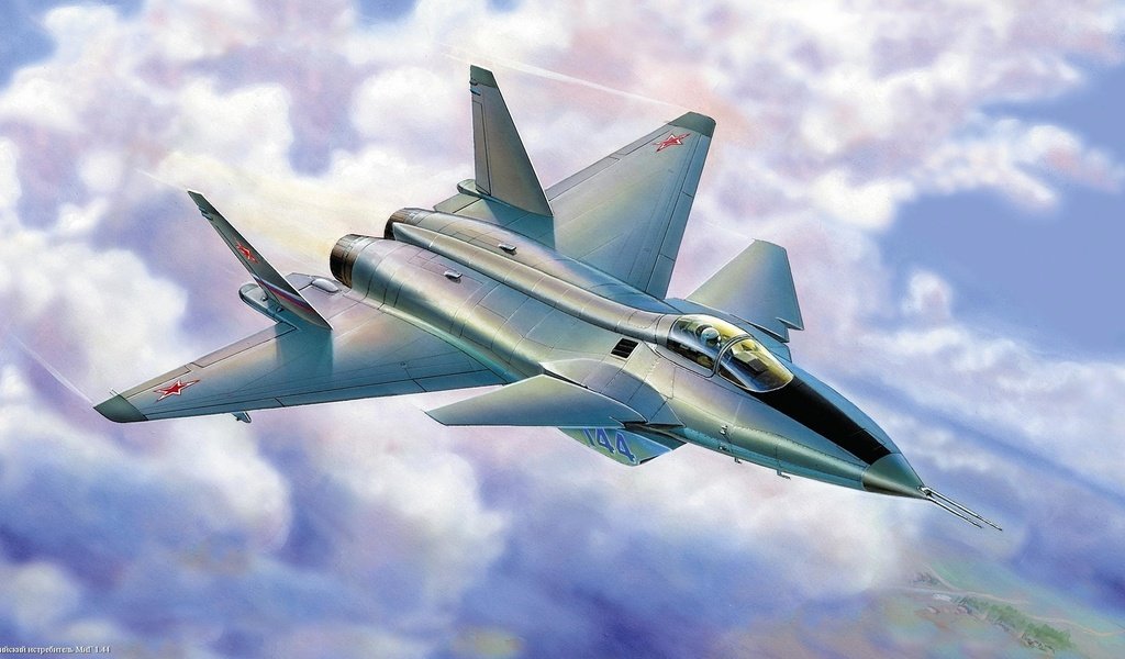 Обои миг 1.44, истребитель пятого поколения, mig 1.44, the fifth generation fighter разрешение 2560x1440 Загрузить