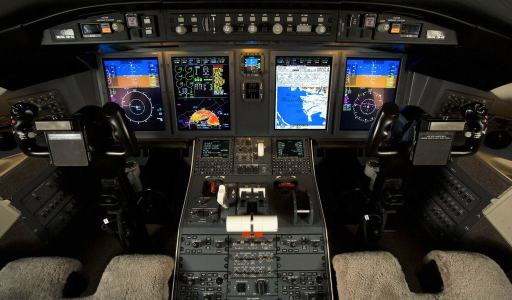 Обои bombardier, challenger 605, flight deck разрешение 3600x2400 Загрузить