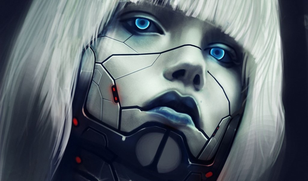 Обои глаза, девушка, робот, лицо, киборг, eyes, girl, robot, face, cyborg разрешение 1920x1429 Загрузить