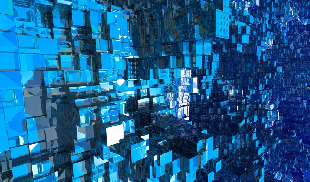 Обои синий, графика, кубики, квадраты, кубы, 3д, blue, graphics, cubes, squares, cuba, 3d разрешение 3456x2328 Загрузить