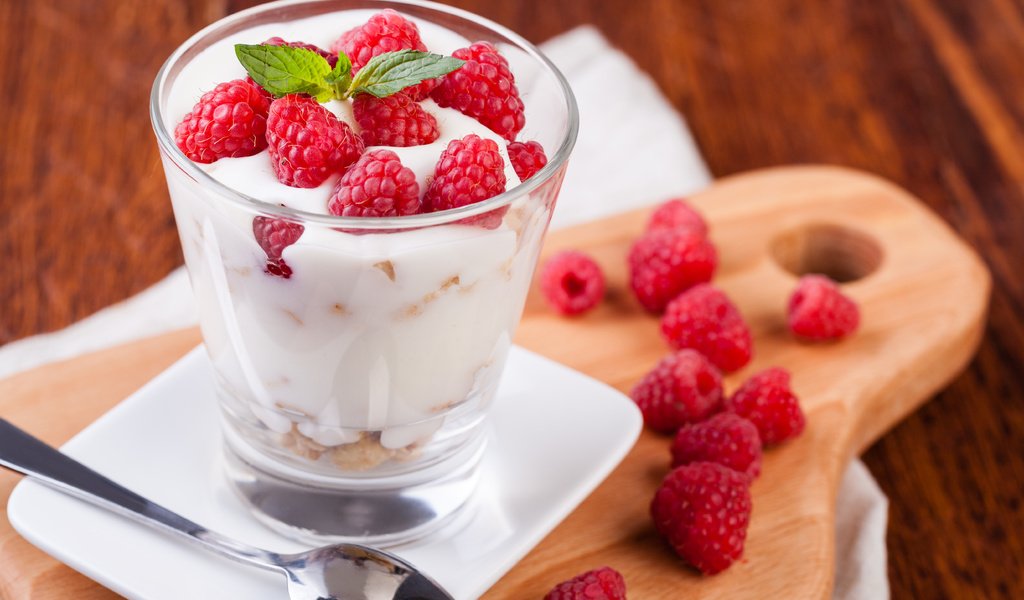 Обои ягоды, десерт, хлопья, йогурт, berries, dessert, cereal, yogurt разрешение 5318x3545 Загрузить