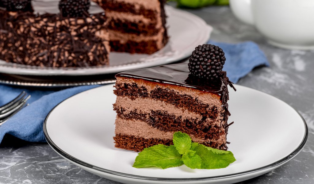 Обои шоколад, торт, десерт, 2, ежевика, крем, chocolate, cake, dessert, blackberry, cream разрешение 7490x5000 Загрузить