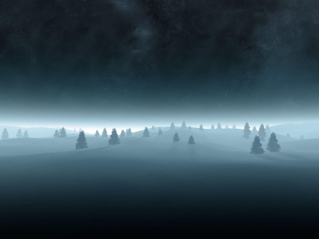 Обои ночь, елка, елки, елочки, звездное небо, night, tree, christmas trees, starry sky разрешение 1920x1200 Загрузить