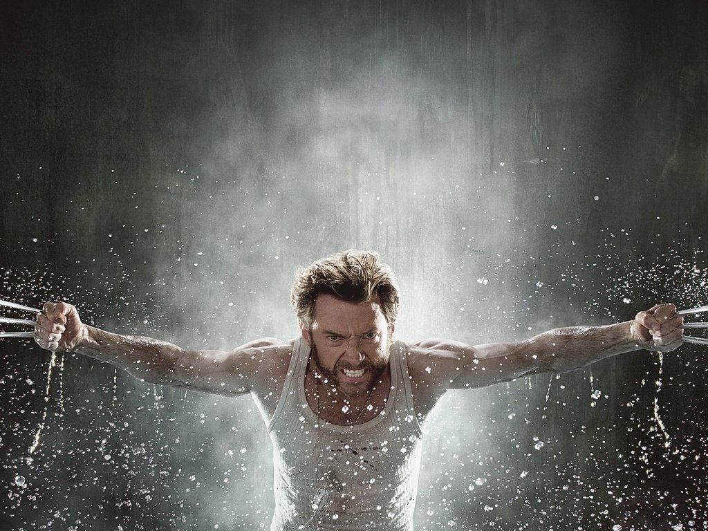 Обои темный фон, мужчина, хью джекман, росомаха, the dark background, male, hugh jackman, wolverine разрешение 1920x1200 Загрузить