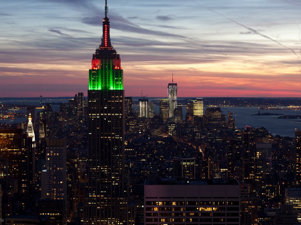 Обои нью-йорк, empire state building, эмпайр-стейт-билдинг, мпайр-стейт-билдинг, new york, the empire state building разрешение 2400x1600 Загрузить