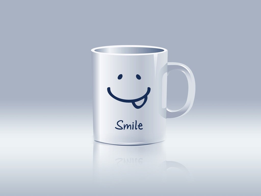 Обои настроение, чашка, смайл, чашка со смайликом, mood, cup, smile, cup with a smiley face разрешение 1920x1200 Загрузить
