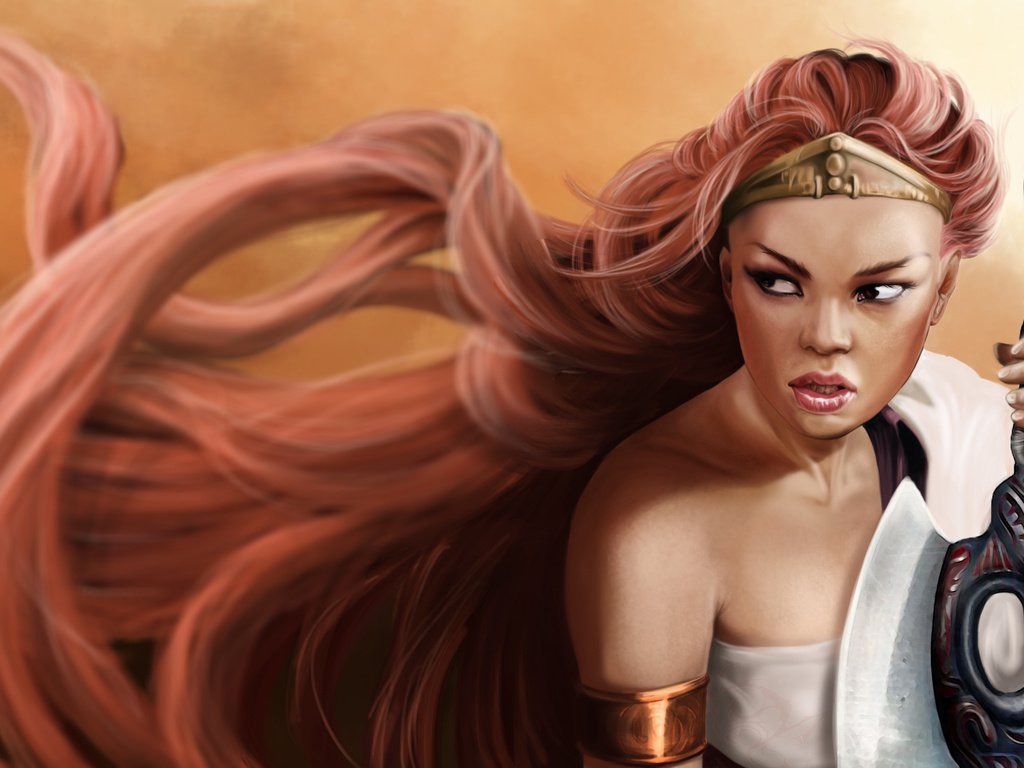 Обои арт, девушка, небесный меч, art, girl, heavenly sword разрешение 2573x1496 Загрузить