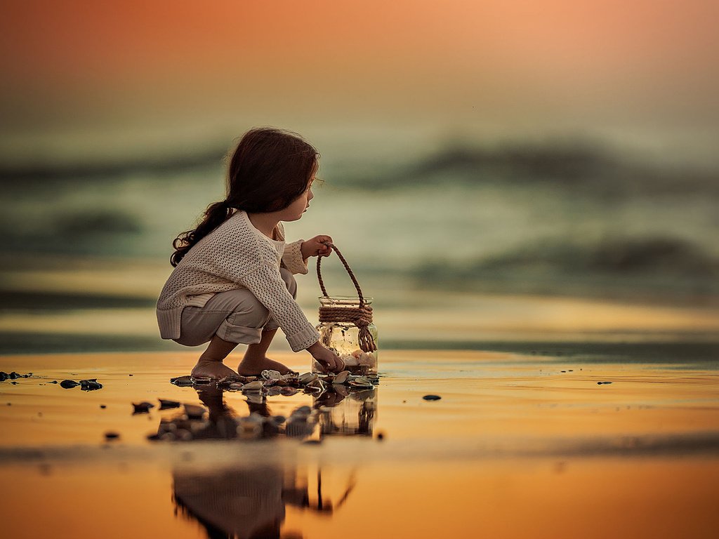 Обои море, breath in the ocean, lilia alvarado, поза, песок, пляж, дети, девочка, ребенок, прибой, sea, pose, sand, beach, children, girl, child, surf разрешение 1920x1200 Загрузить