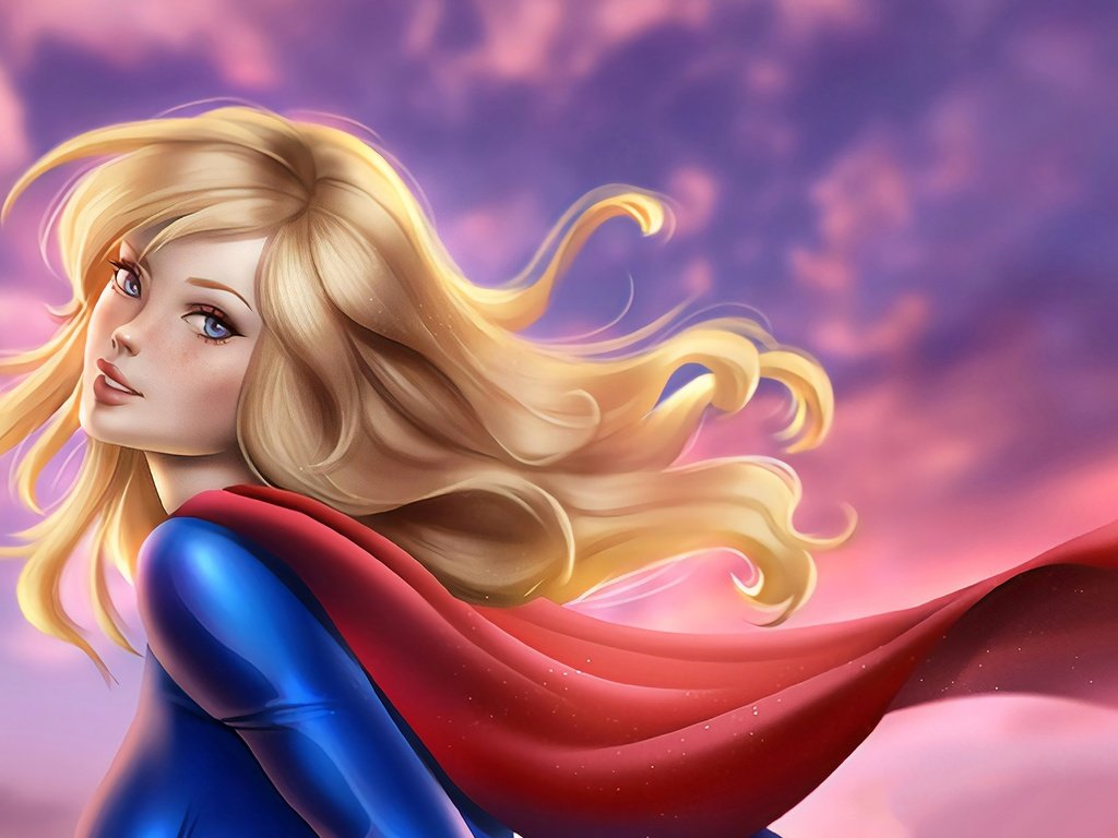 Обои девушка, плащ, волосы, марвел, супергёрл, girl, cloak, hair, marvel, supergirl разрешение 2048x1152 Загрузить