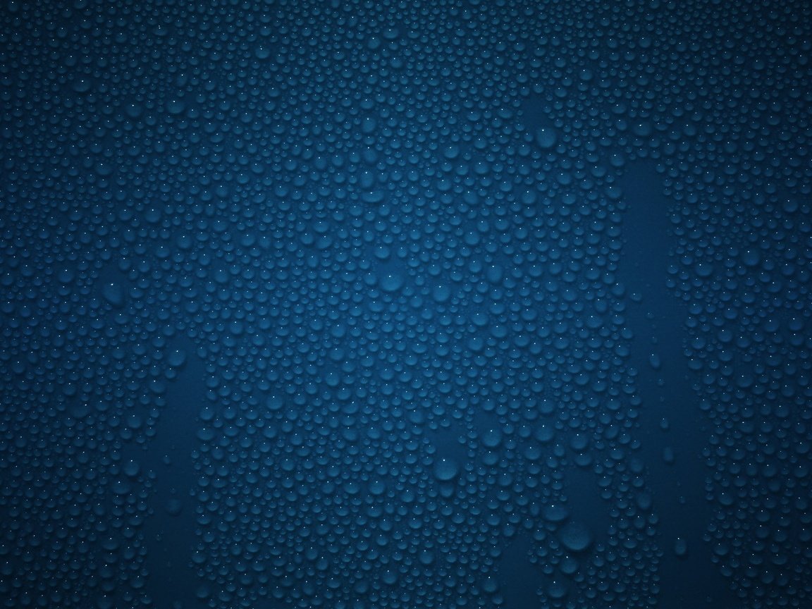 Обои синий, капли, стекло, blue, drops, glass разрешение 1920x1200 Загрузить