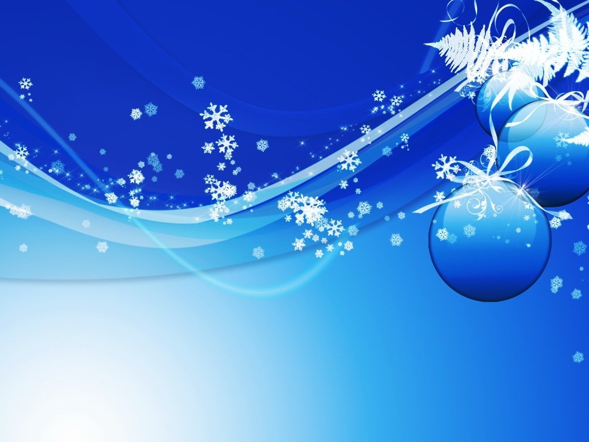 Обои новый год, шары, снежинки, синий, new year, balls, snowflakes, blue разрешение 1920x1200 Загрузить