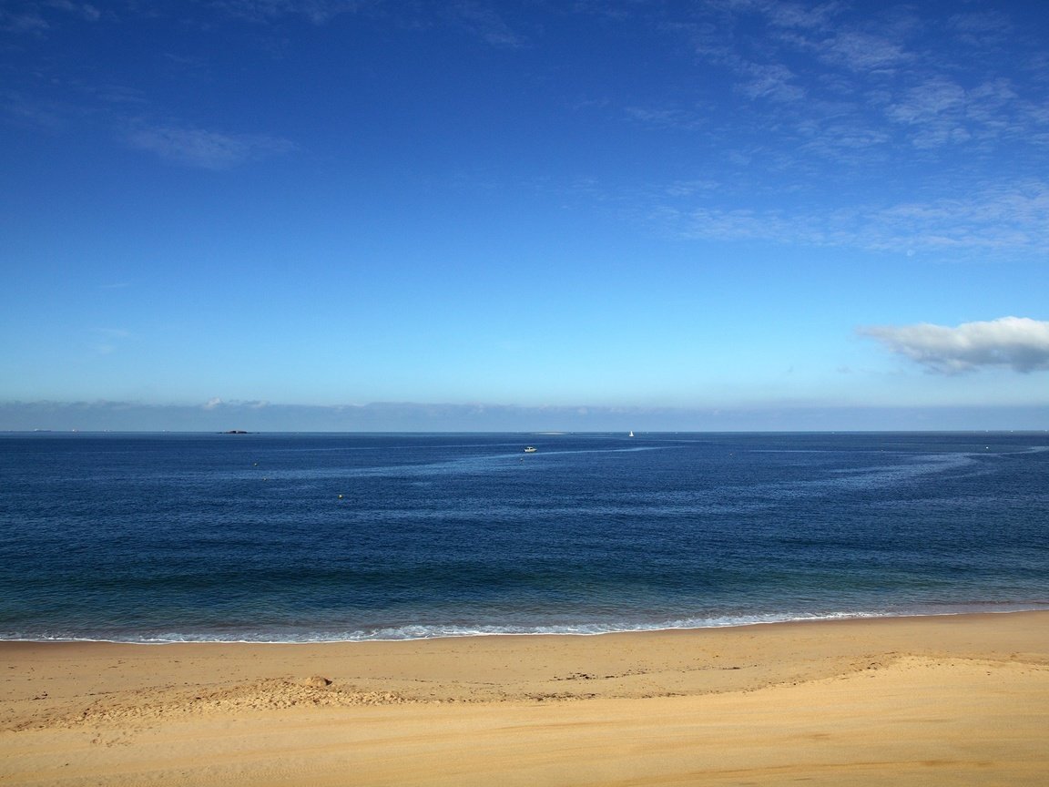 Обои небо, песок, кораблики, the sky, sand, boats разрешение 2560x1600 Загрузить