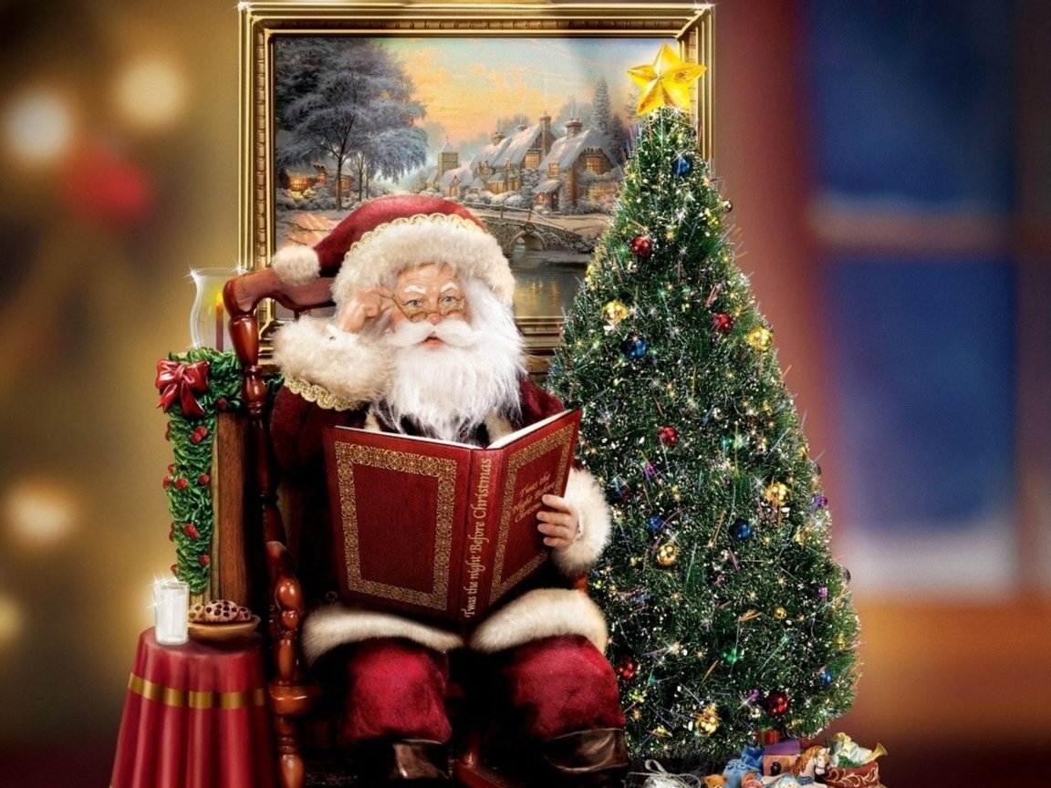 Обои новый год, зима, рождество, санта клаус, фигурка, new year, winter, christmas, santa claus, figure разрешение 2560x1600 Загрузить