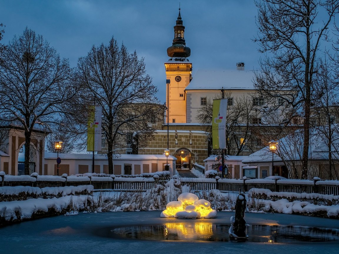 Обои замок, австрия, верхняя австрия, кефермаркт, castle, austria, upper austria, kefermarkt разрешение 2048x1365 Загрузить