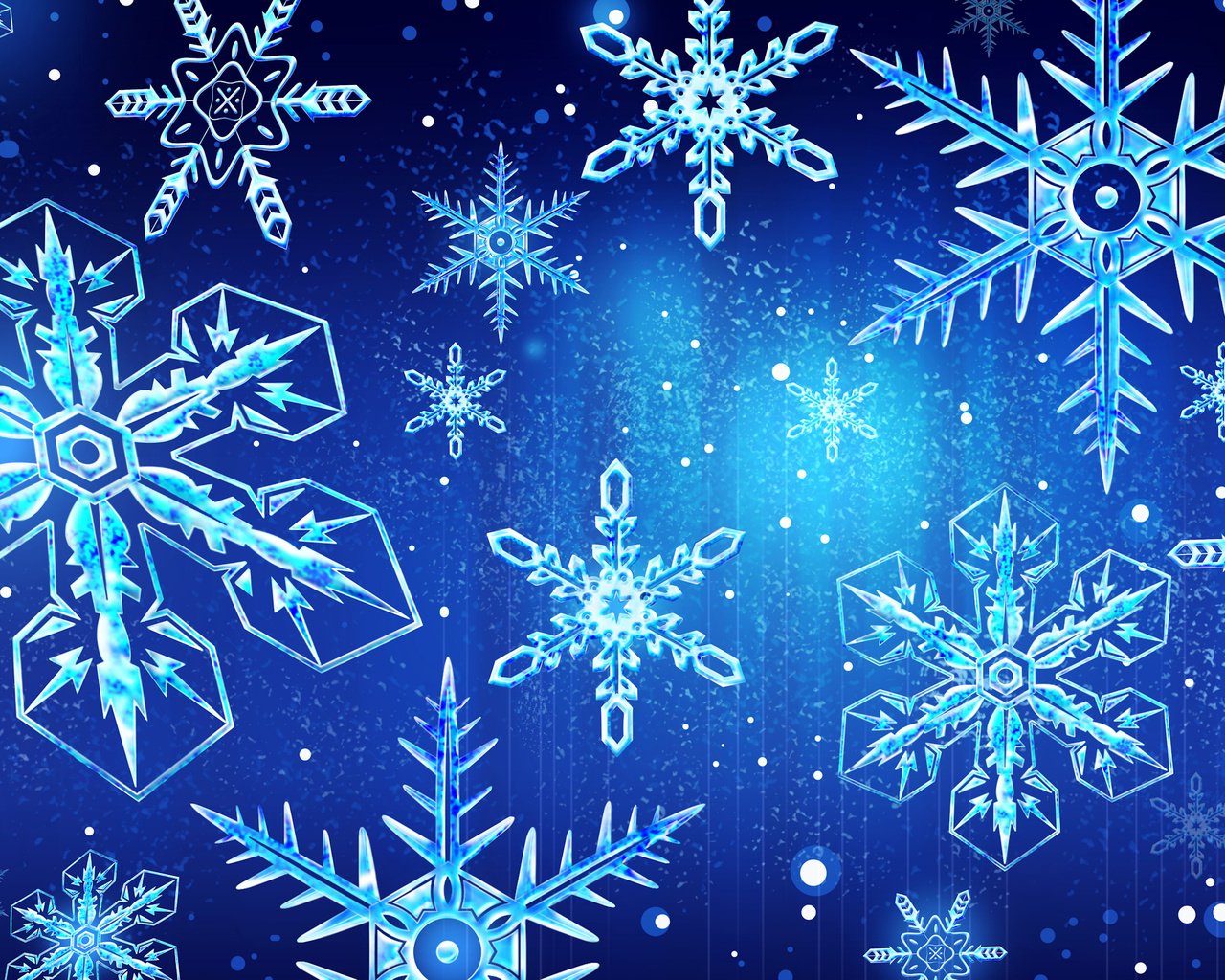 Обои зима, снежинки, синий, winter, snowflakes, blue разрешение 2560x1670 Загрузить