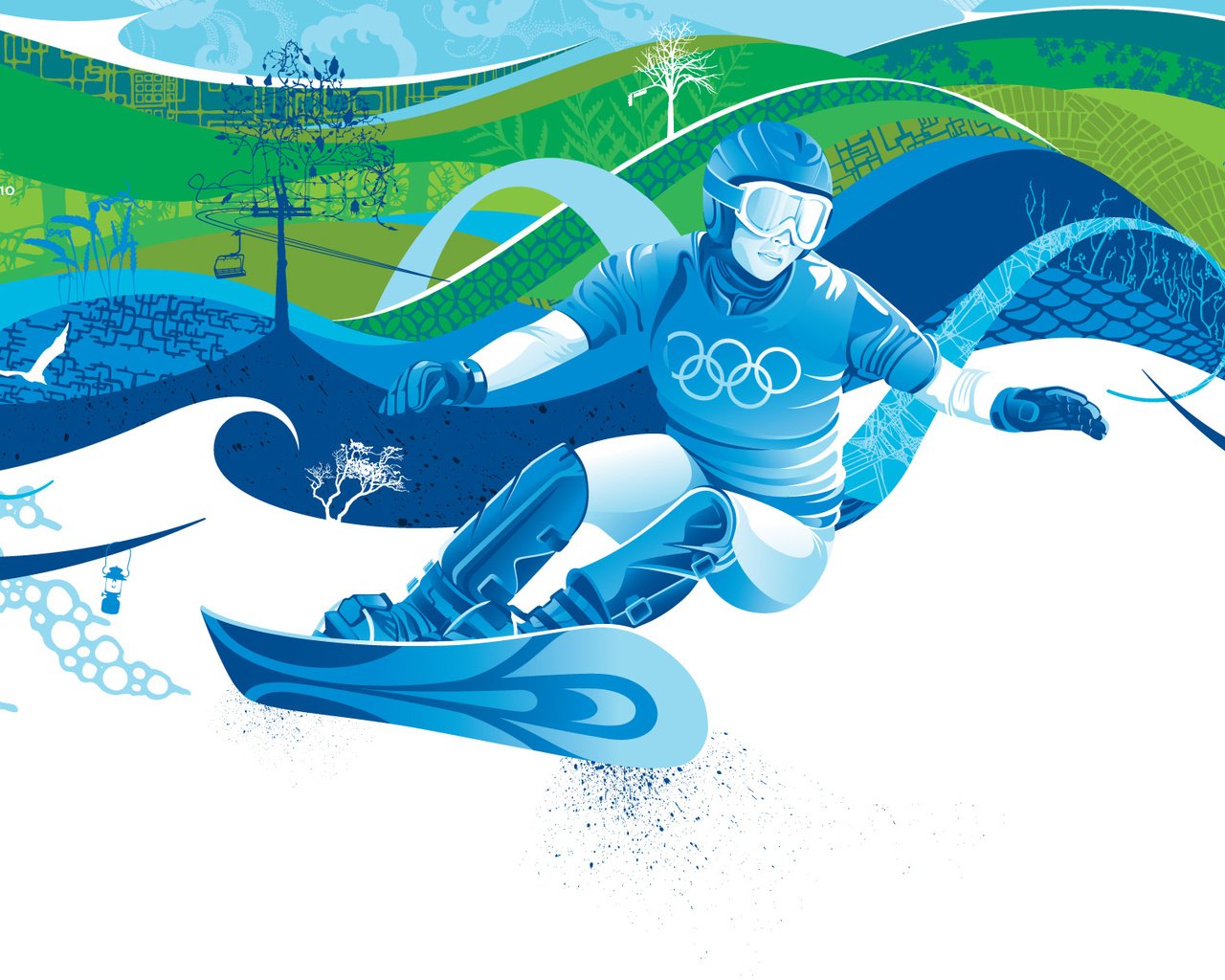 Обои сноуборд, ванкувер, олимпиада, snowboard, vancouver, olympics разрешение 1920x1200 Загрузить
